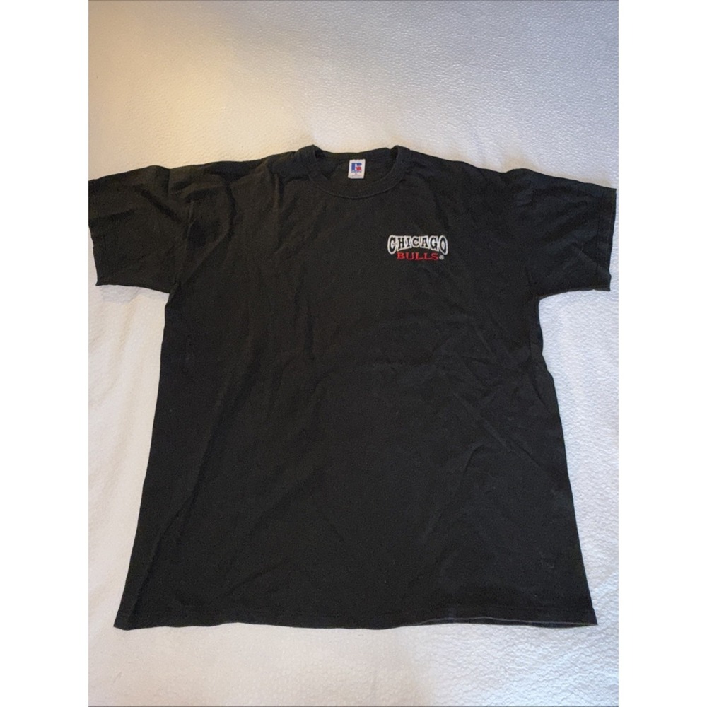 Vintage Y2K Chicago Bulls Russell Athletic‎ Embroidered Men's XL T Shirt